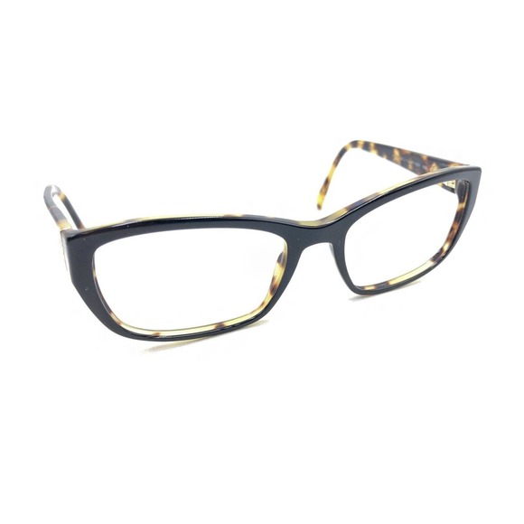 Prada VPR 18O NAI-1O1 Black Tortoise Brown Eyeglasses Frames 54-18 135 Italy - Picture 1 of 12